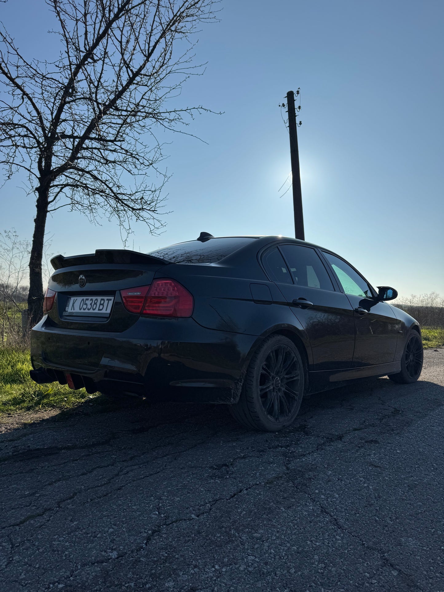 PSM Спойлер за багажник за BMW  E90 Face и Preface