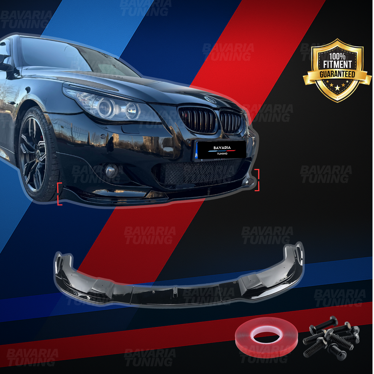 Преден лип за BMW E60 E61 M-Tech