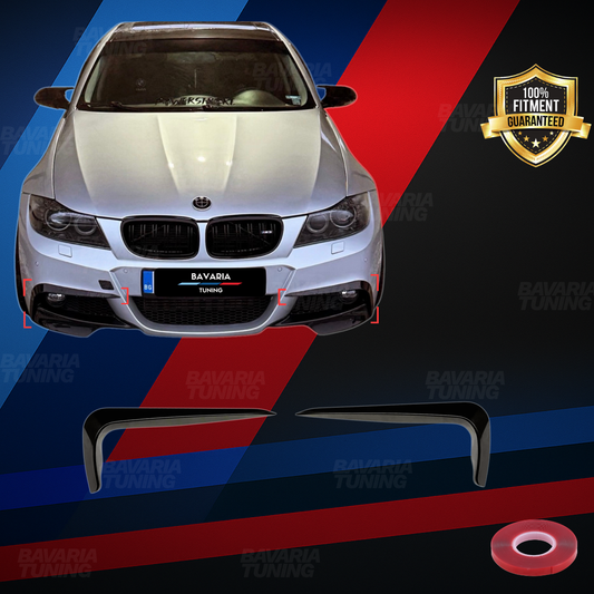 Добавки за предна броня BMW E90 E91 Face M-Tech