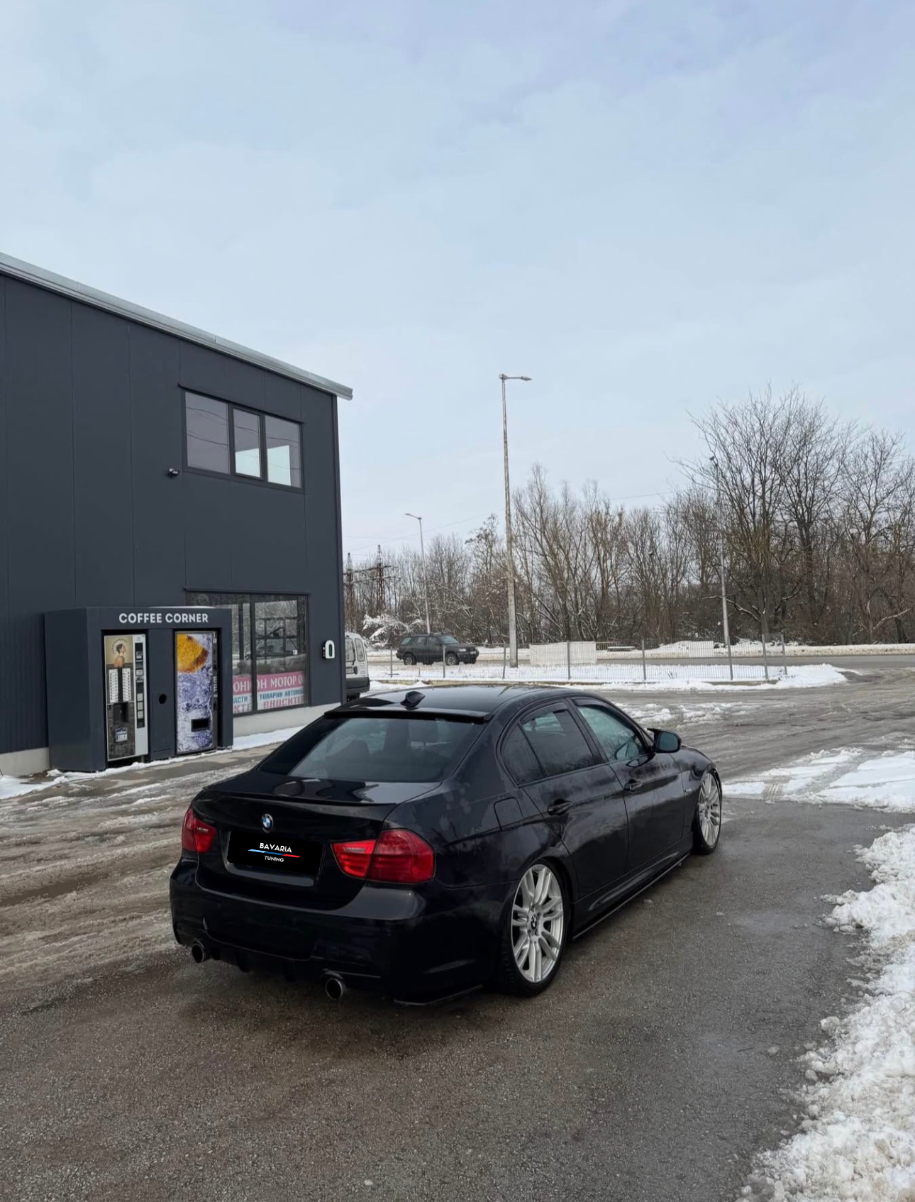 Малък MP спойлер за багажник BMW E90